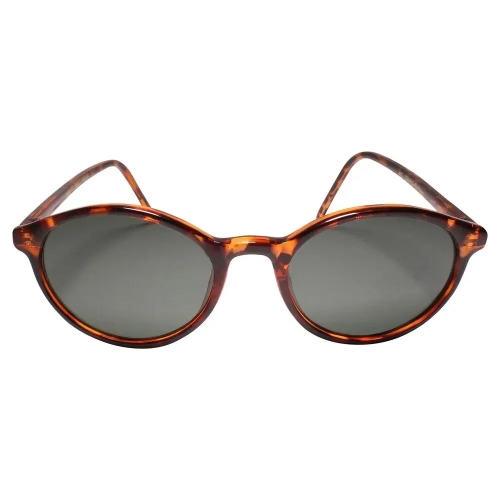 Hippie Deadstock True Genuine Vintage Tortoise Small Oval Sunglasses